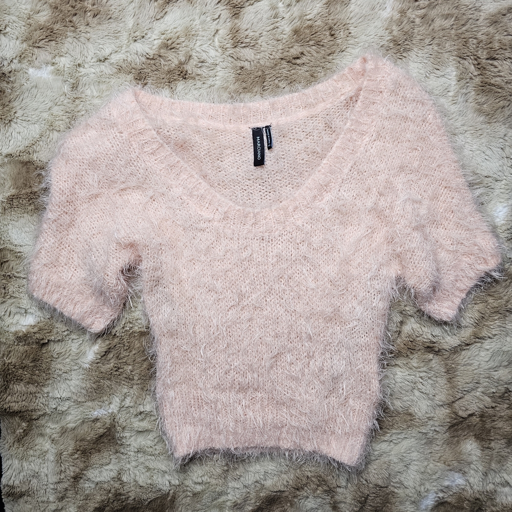 Marciano Soft Blush Knit Sweater